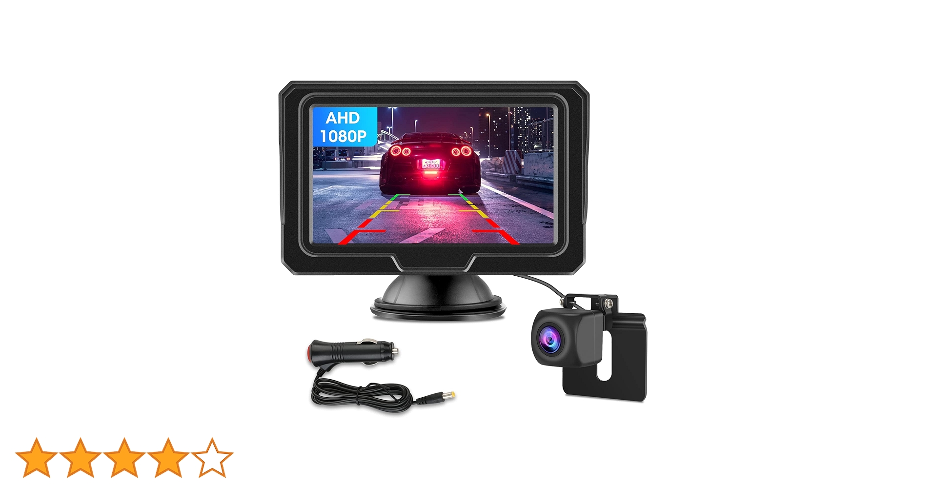 Amazon.co.jp: 【新型2種類の電源供給】 AHD 4.3インチLCD